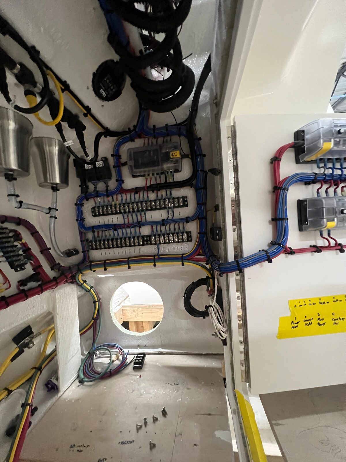 Custom electrical distribution panel